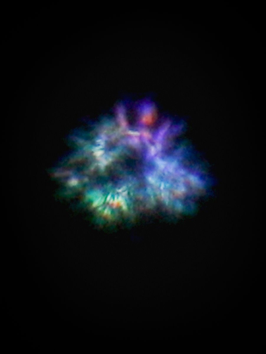 Tillmans's "Sirius Defocused Through a Telescope" (2023), (ภาพ: courtesy David Zwirner, New York/Hong Kong; Galerie Buchholz, Berlin/Cologne; and Maureen Paley, London)