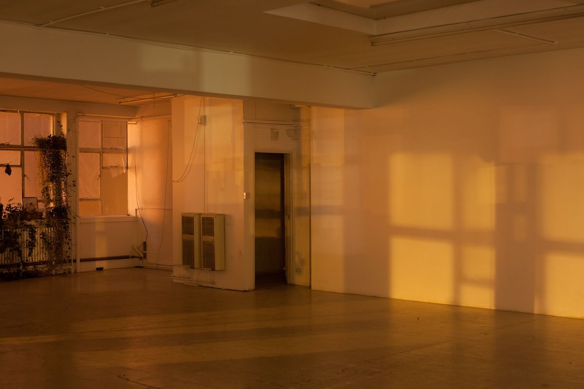 Tillmans's "Filled with Light, a", (2011) (Photo: courtesy the artist; David Zwirner, New York/Hong Kong; Galerie Buchholz, Berlin/Cologne; and Maureen Paley, London)