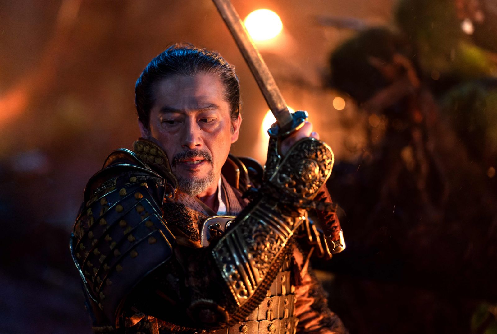 âSHOGUNâ -- "Tomorrow is Tomorrow" -- Episode 3 (Airs March 5) Pictured: Hiroyuki Sanada as Yoshii Toranaga. CR: Katie Yu/FX