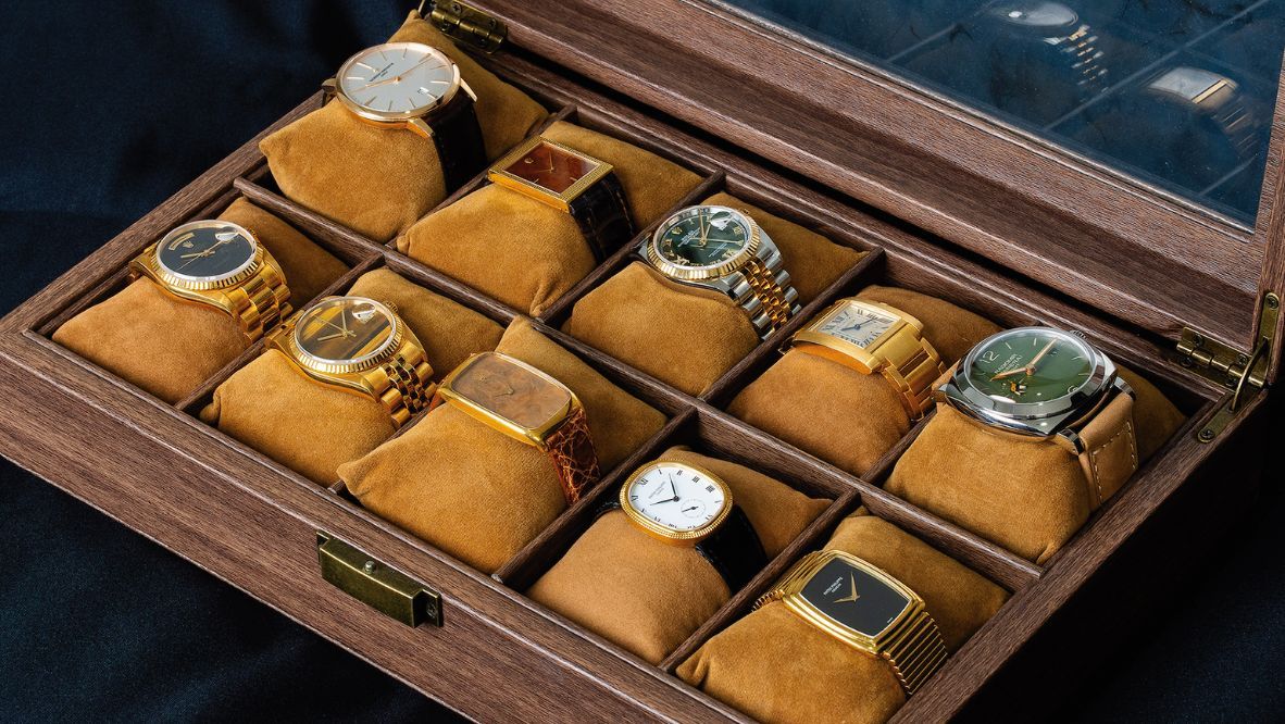 Mile's vintage watch collection