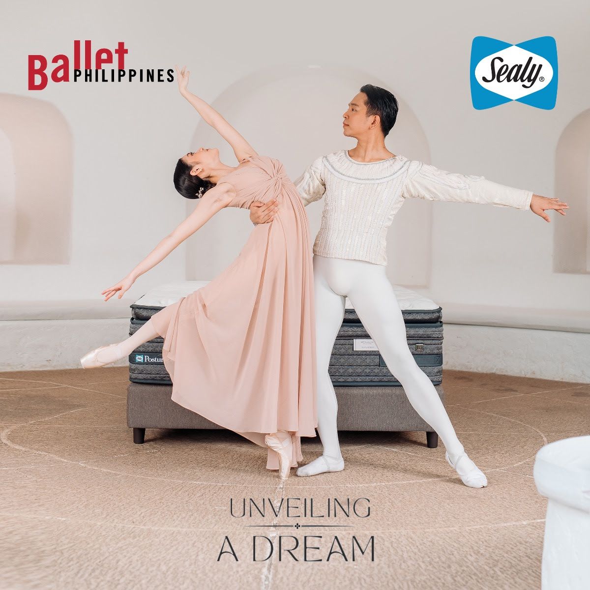 Ballet Philippines and Sealy Posturepedic work together to provide high-quality mattresses that take care of your posture during sleep
