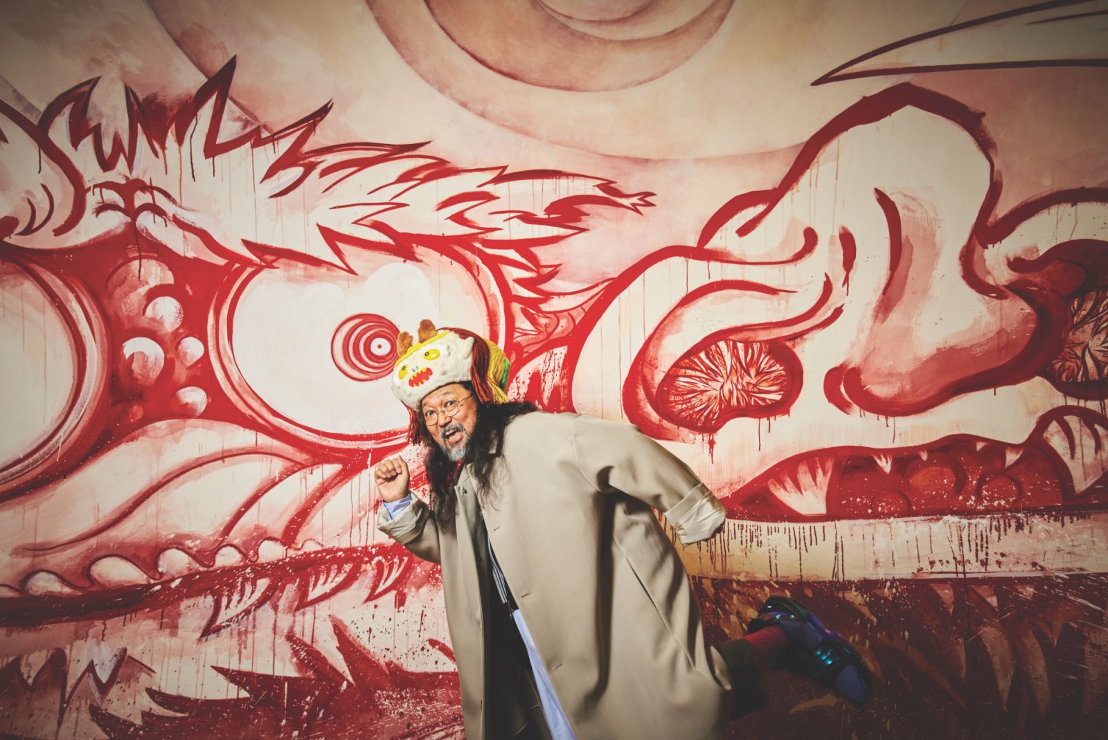 Takashi Murakami, ©2024 Takashi Murakami/Kaikai Kiki Co., Ltd. All Rights Reserved (Photo: Shin Suzuki)