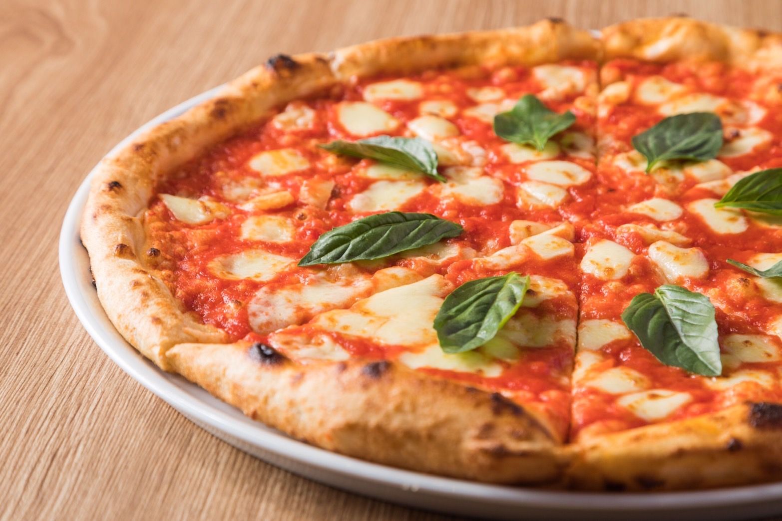 พิซซ่า Margherita  แบบคลาสสิก (ภาพ: Gordon Ramsey Street Pizza)