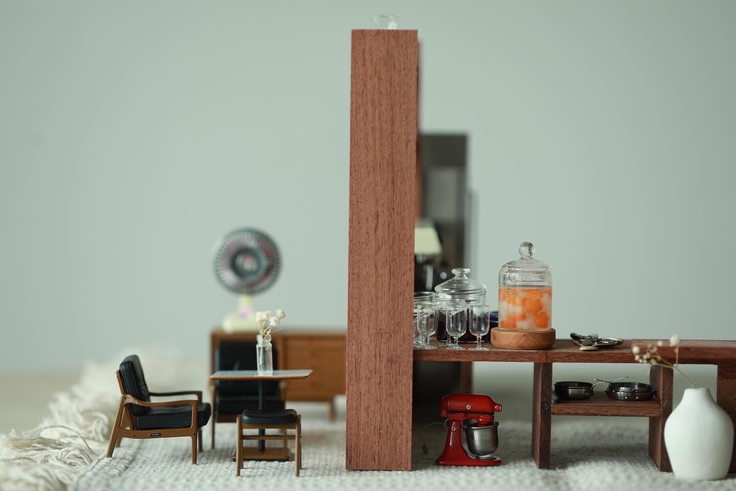 Miniature Kitchen in Le Petit Restaurant