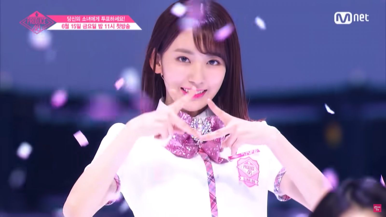 宮脇咲良參與《PRODUCE 48》。(Photo: Mnet)