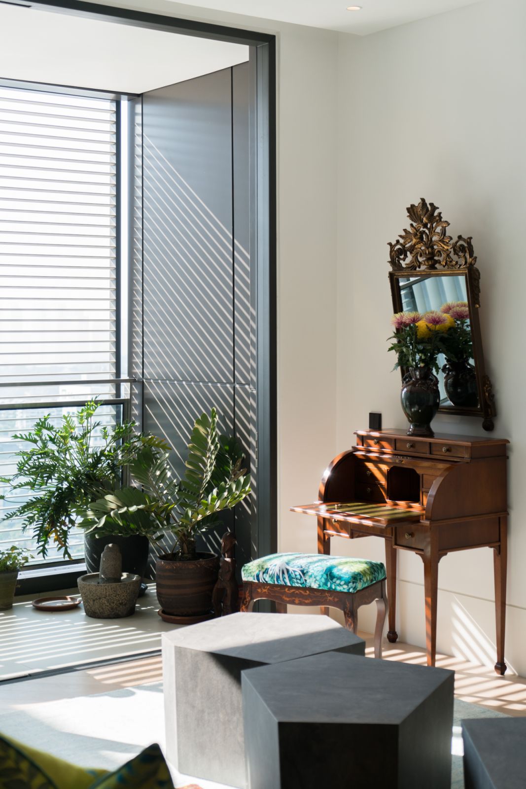 Artfully arranged and curated pieces