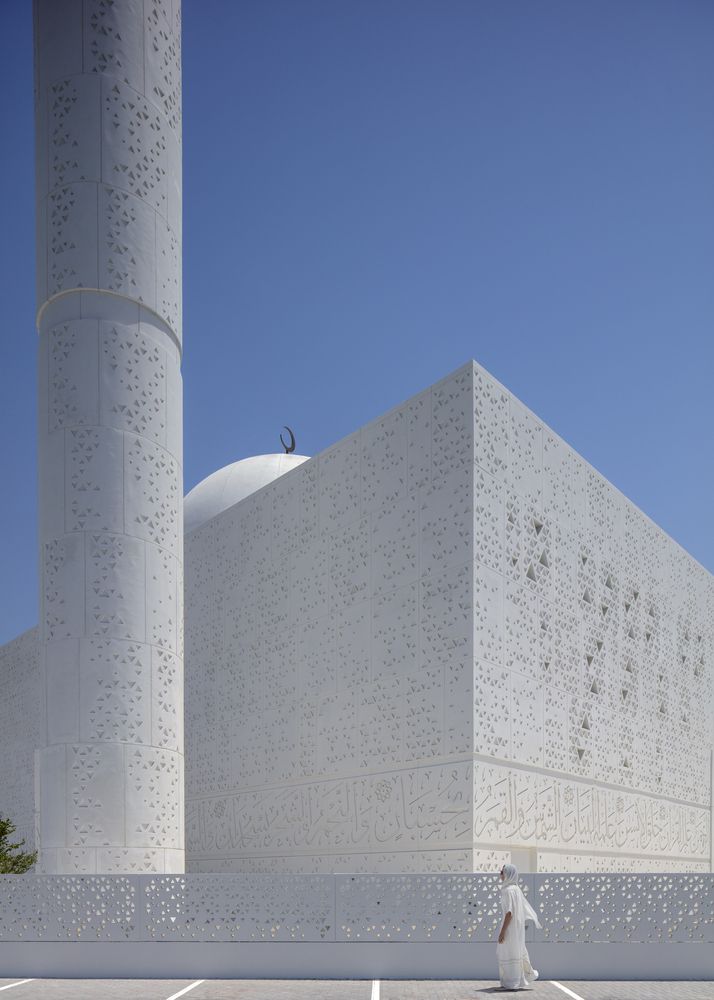 A contemporary design of the traditional Islamic geometry (Photo: Gerry O'Leary)
