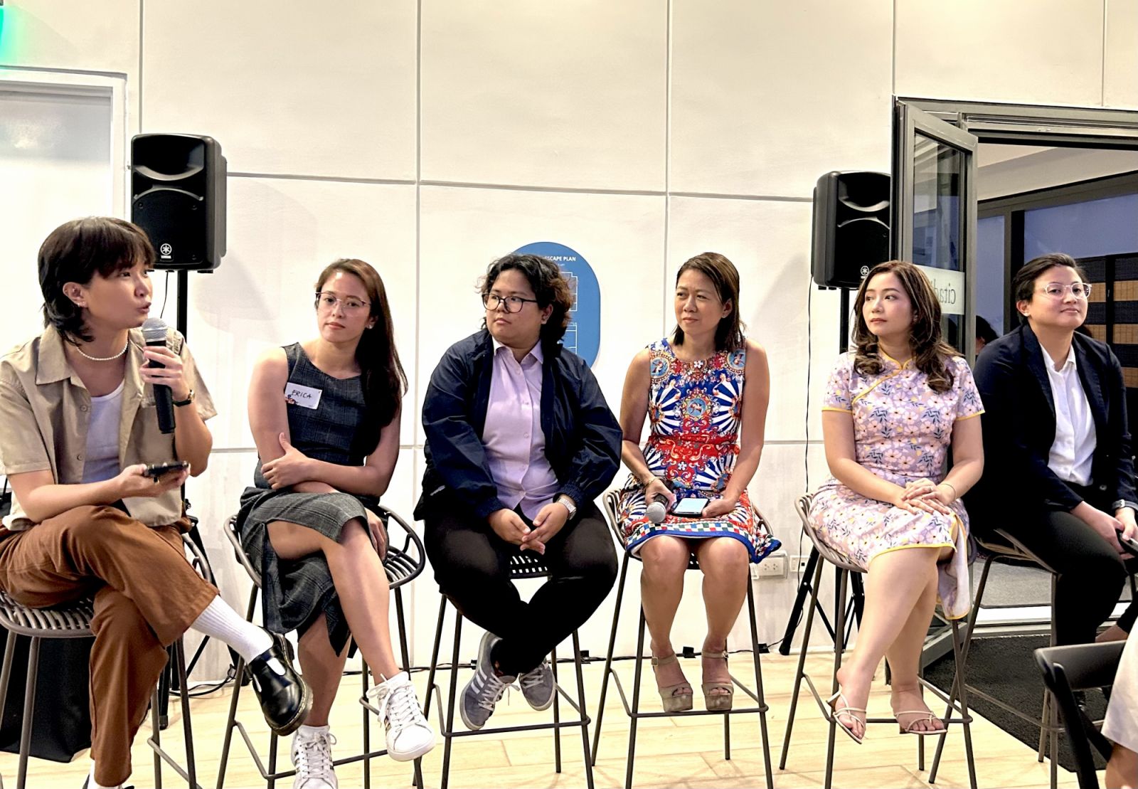 Samantha Lee, Erica Samonte, Lui Morales, Tin Ferrera, Ceej Tantengco, and Mariana Lopa