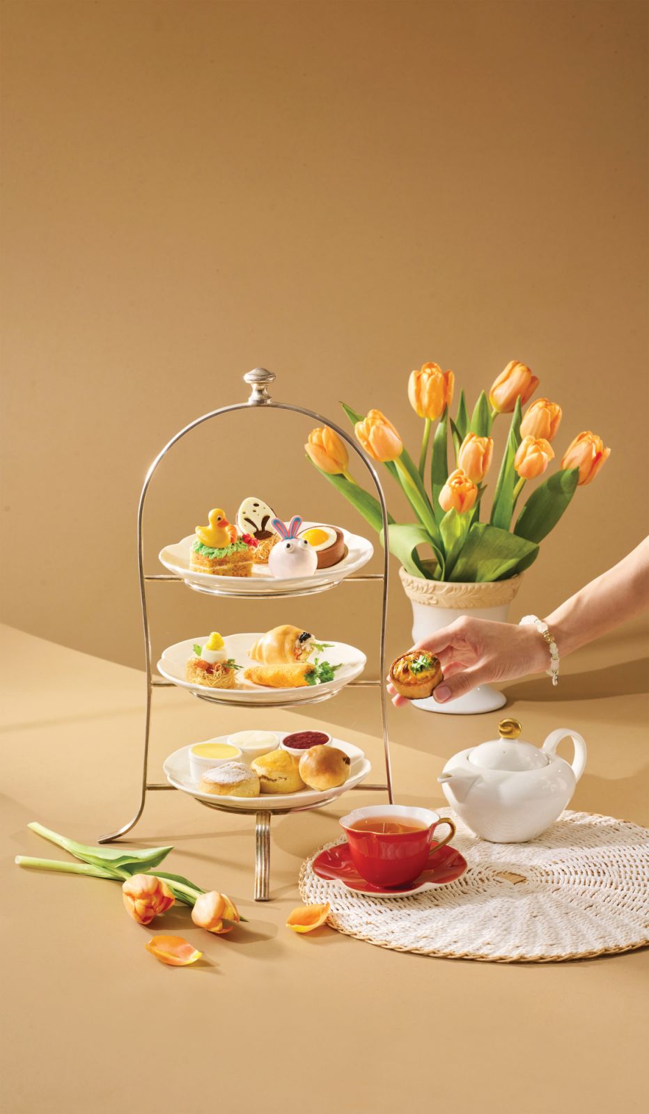 Easter afternoon tea (Photo: Shangri-La Kuala Lumpur)