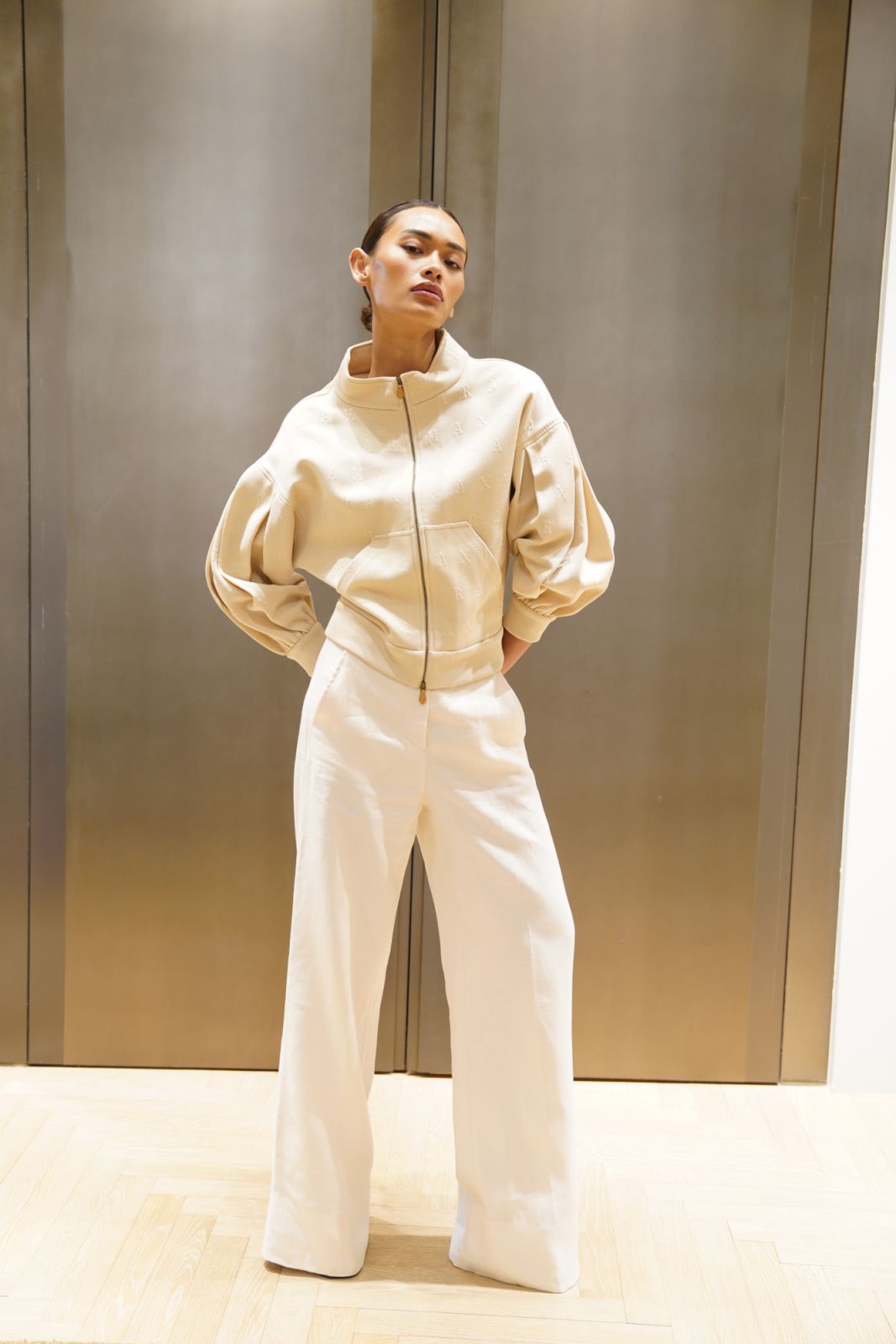 A casual yet refined look from Max Mara's spring/summer 2024 collection