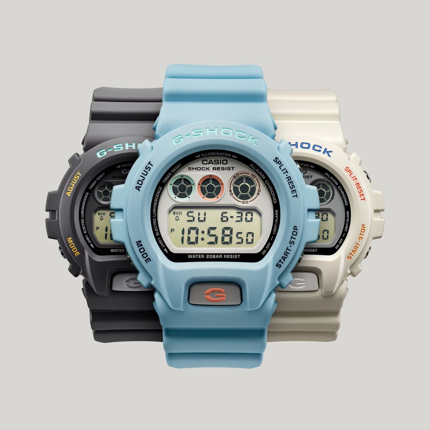 John Mayer、Hodinkee和Casio三方合作以三部曲的形式推出了G-Shock聯名電子錶。(Photo: Hodinkee)
