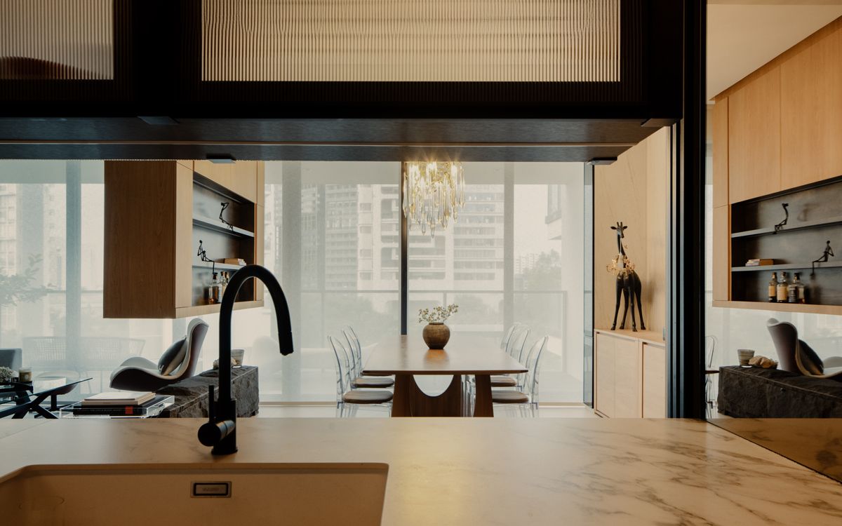 View from the kitchen