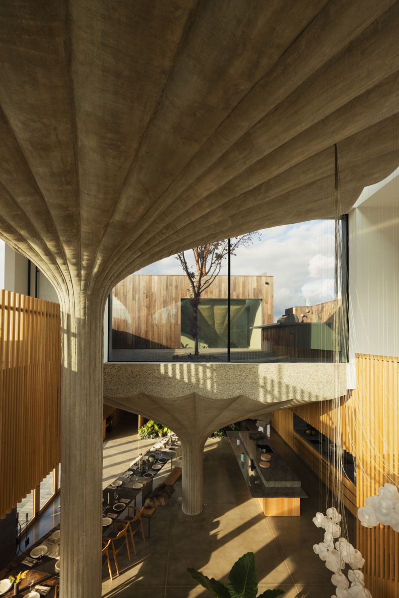 A bird's eye view of the living space