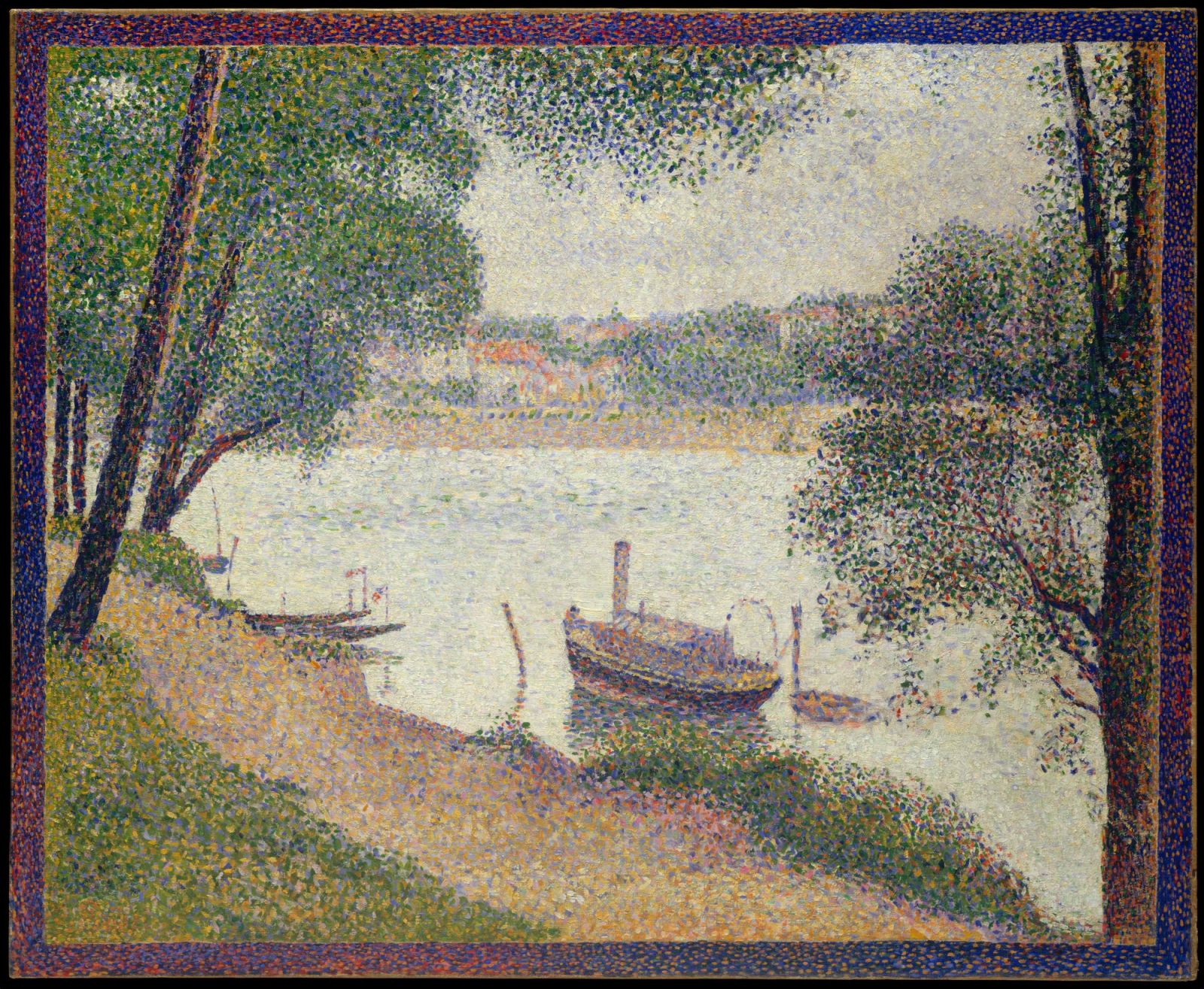 Gray Weather, Grande Jatte, 1886-1888 by Georges Seurat (Photo: Metropolitan Museum of Art)
