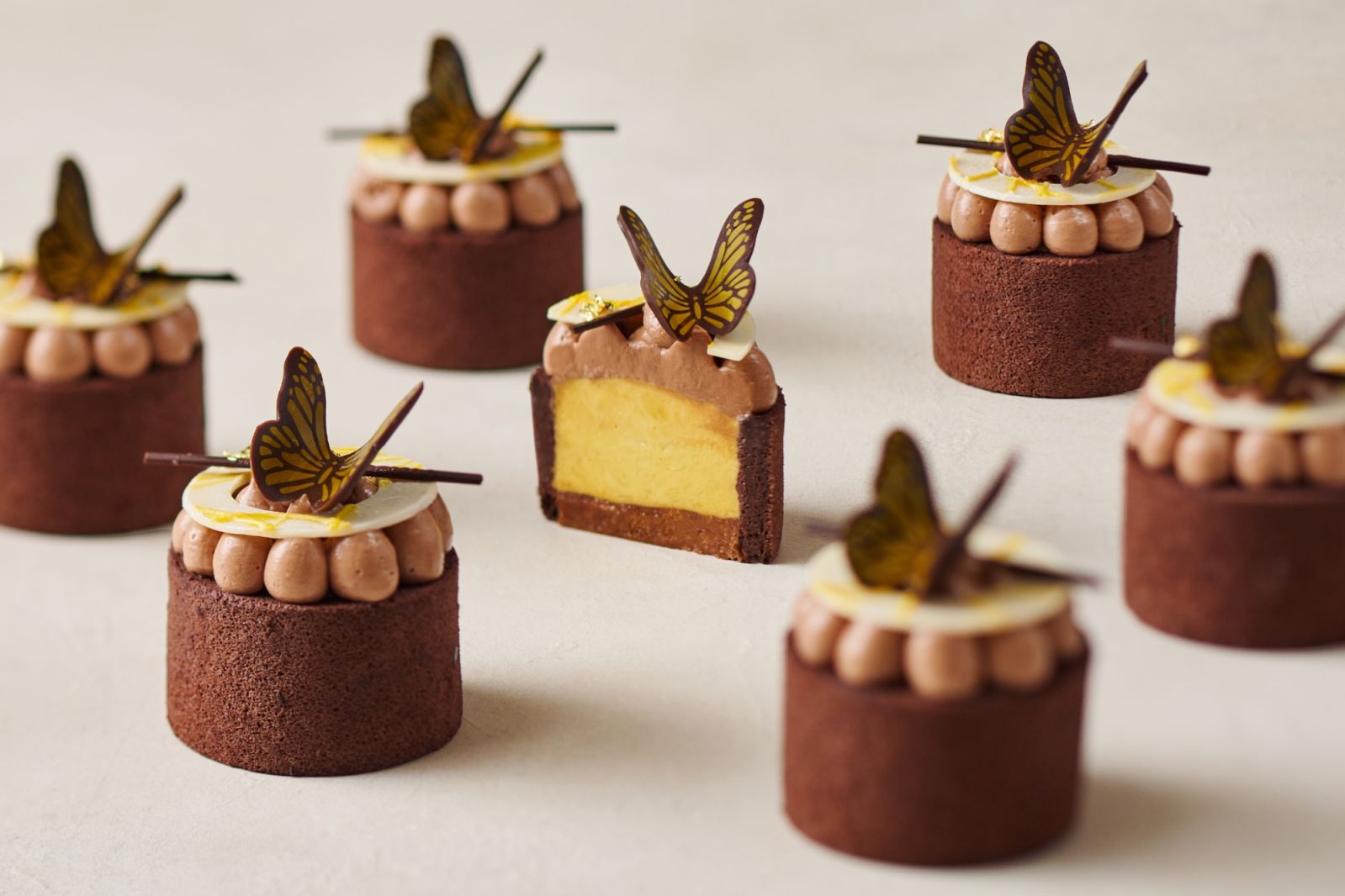 The D24 dark chocolate crémeux by Goodwood Park Hotel is a durian and chocolate lover’s fever dream (Photo: Goodwood Park Hotel)  best durian desserts singapore
