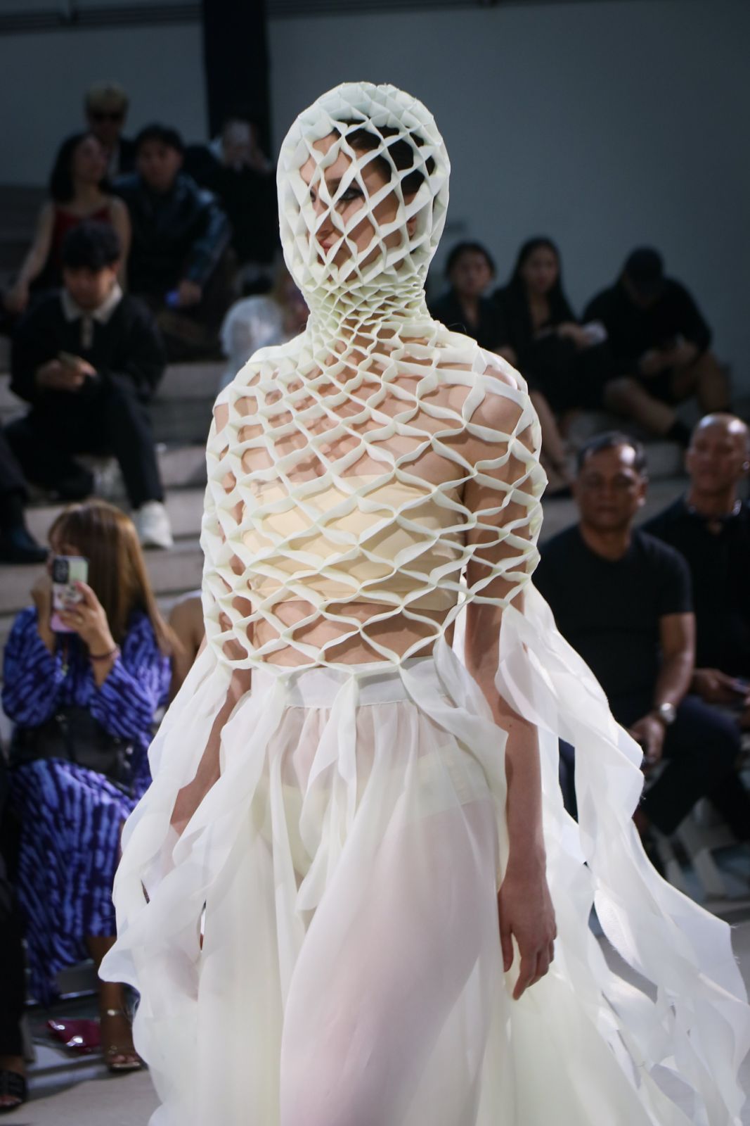 A runway look by Kyle Reese Capistrano (Photo: Courtesy of SoFa Design Institute)