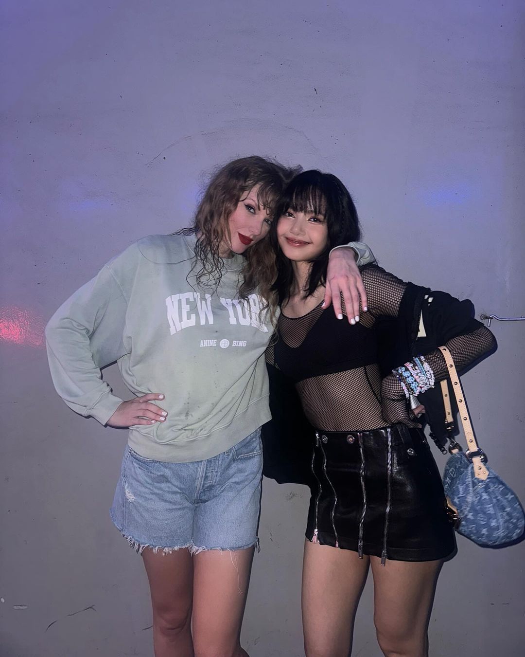 Taylor Swift, Blackpink's Lisa with Louis Vuitton Sunset