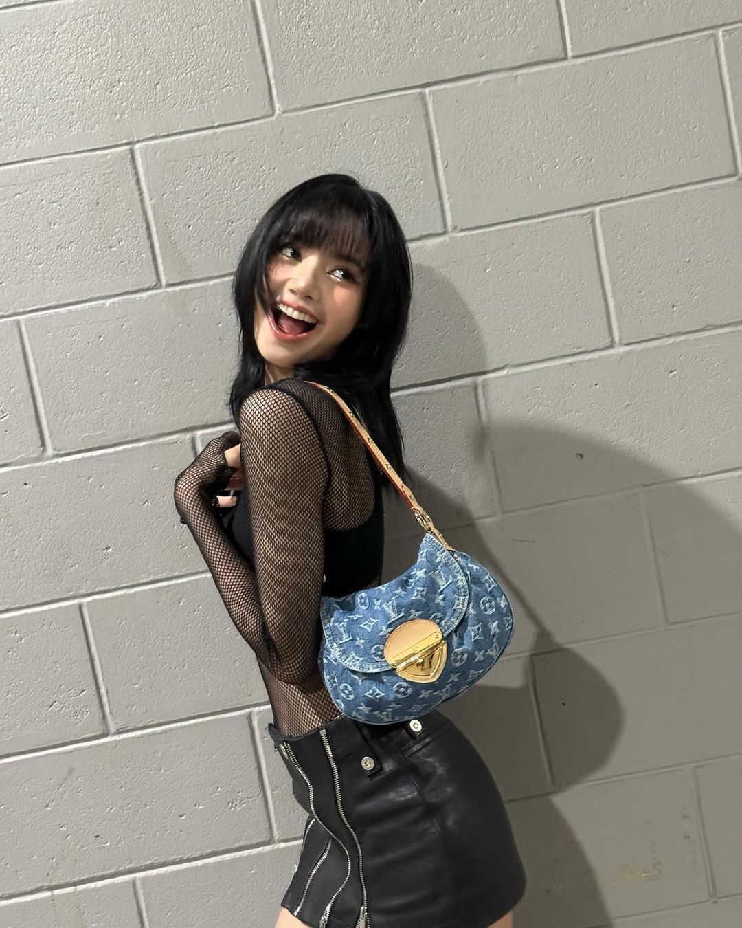 Blackpink's Lisa with Louis Vuitton Sunset