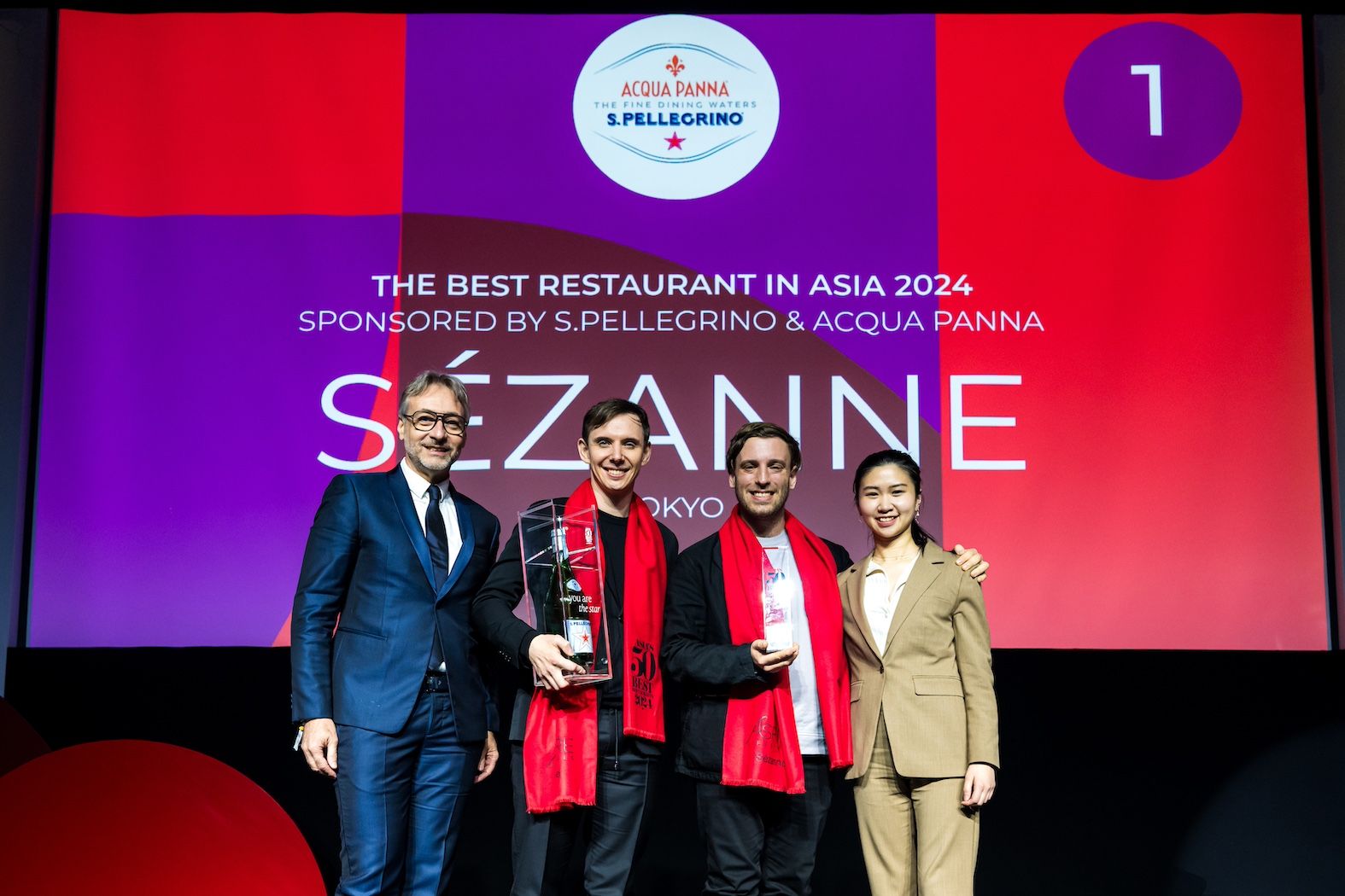 Asia’s 50 Best Restaurants 2024 NeoFrench restaurant Sézanne claims