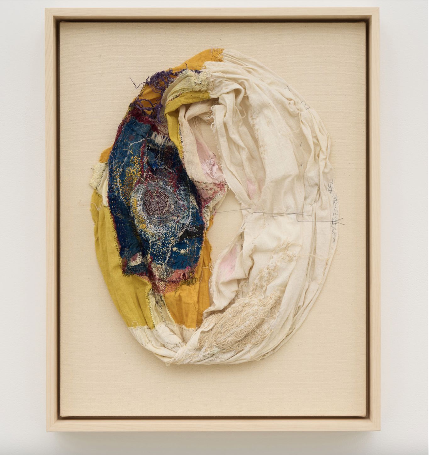 Junko Oki's, "detour" (2024) Cotton, silk, linen, wool (Photo: courtesy of the artist and Kosaku Kanechika)
