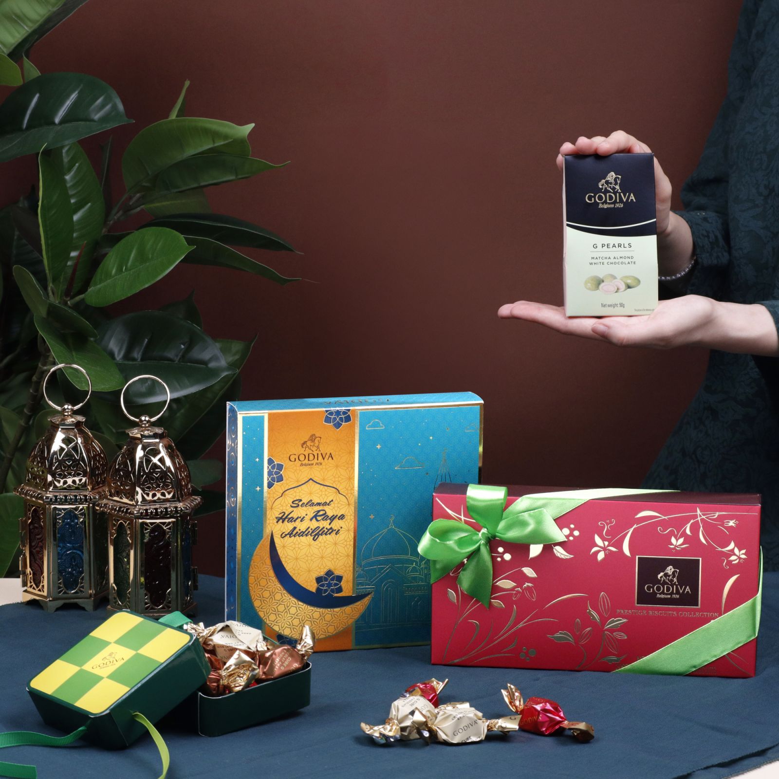 Godiva’s collection of Hari Raya gifts (Photo: Godiva Malaysia)