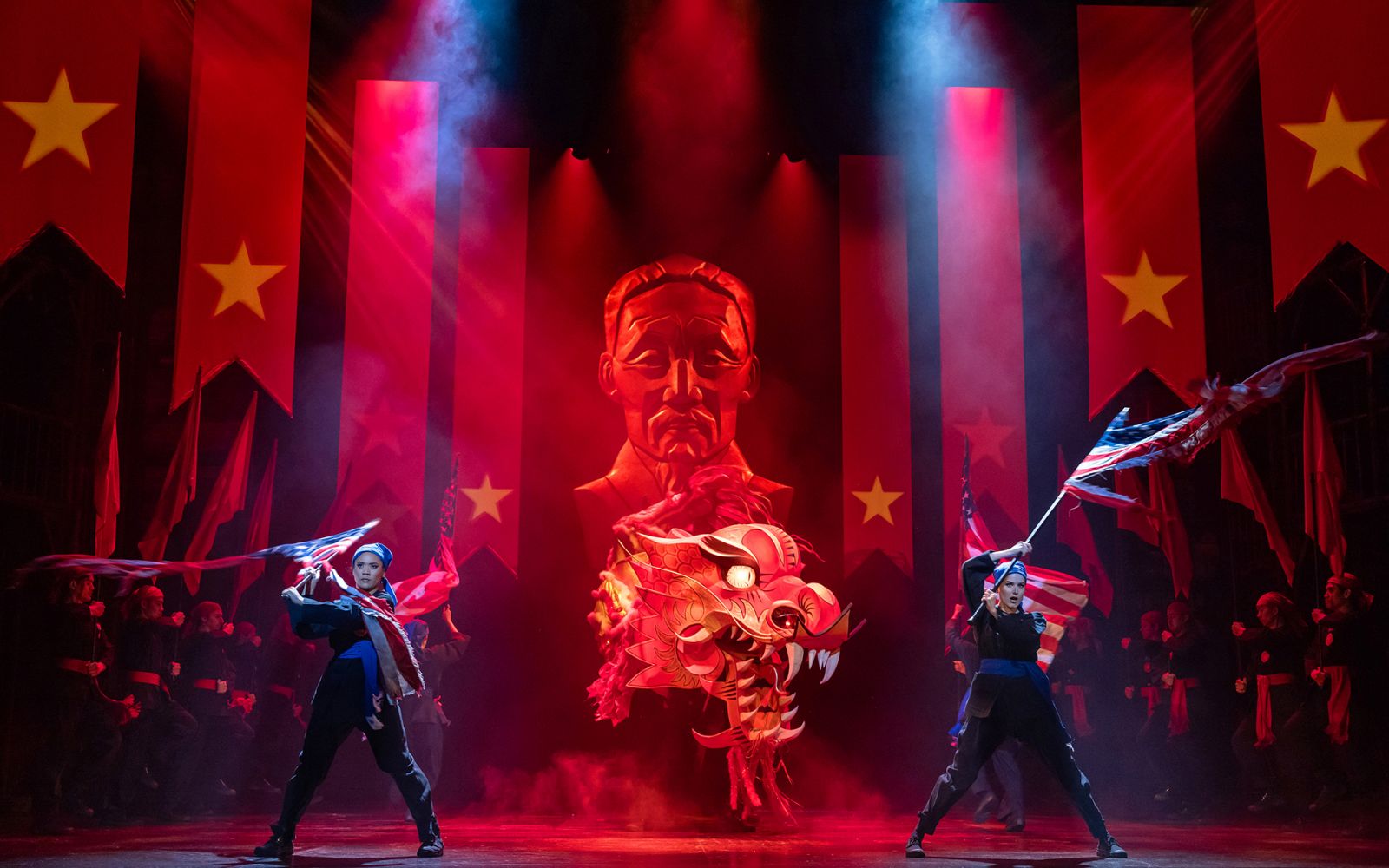A scene in ‘Miss Saigon’ (Photo: Daniel Boud)