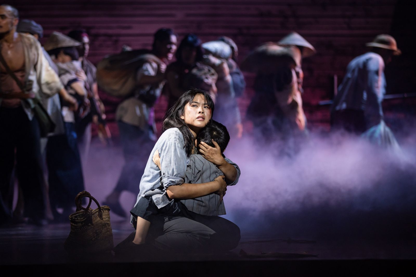 Abigail Adriano as Kim in ‘Miss Saigon’ (Photo: Daniel Boud)