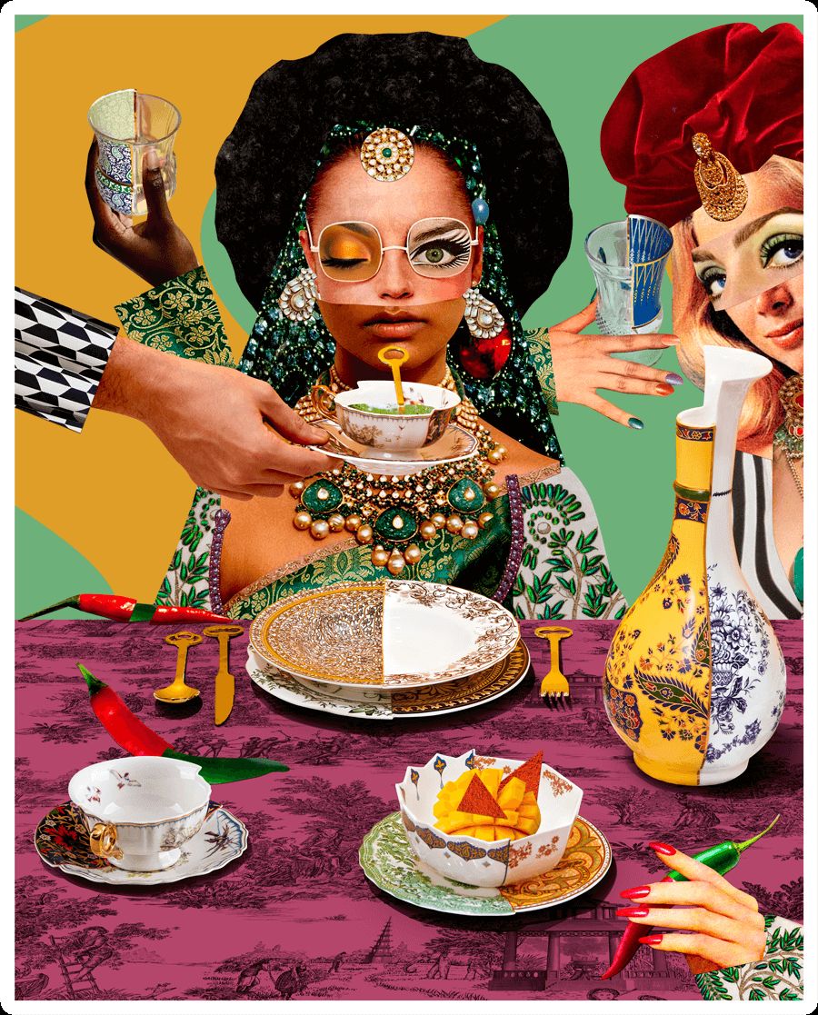 The Hybrid tableware collection by Seletti
