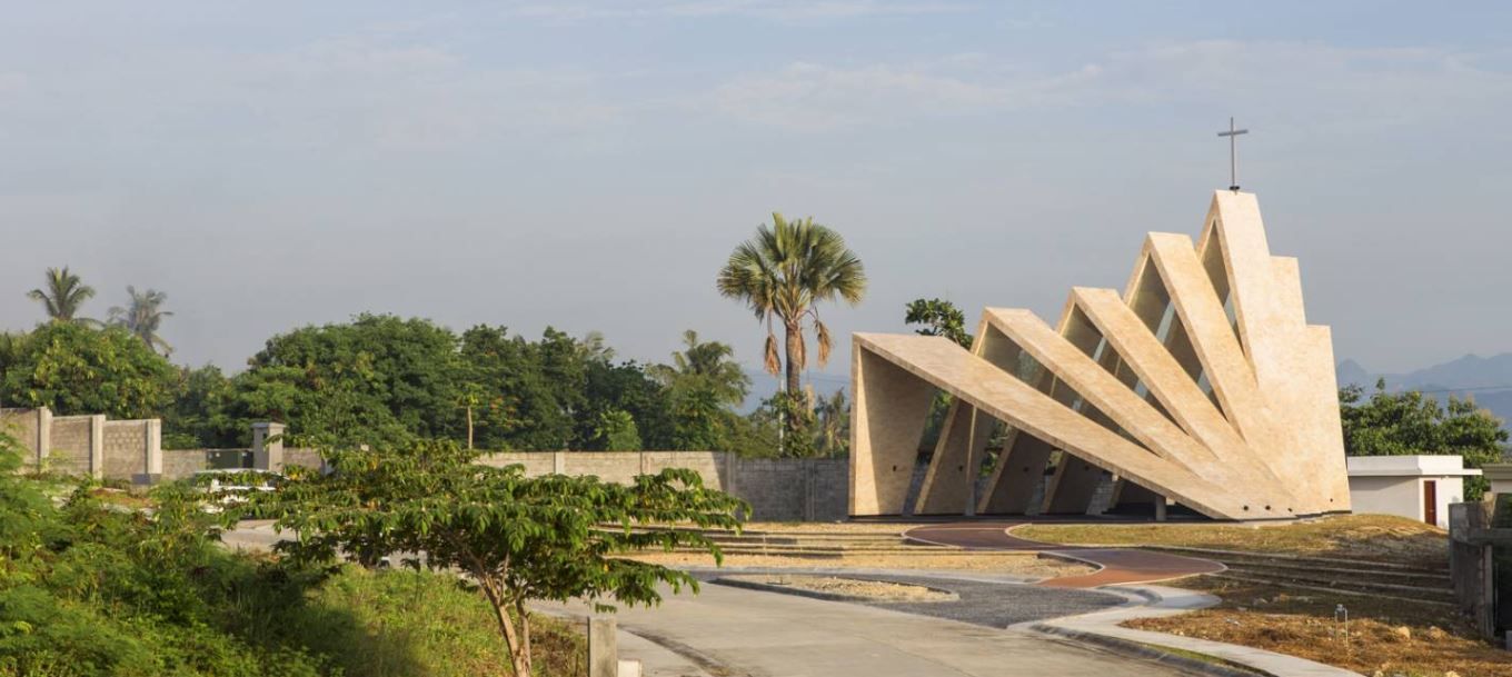 The Amara Chapel in Cebu City, designed by Buensalido+Architects (Photo: Ed Simon via @buensalido_arch / Instagram)