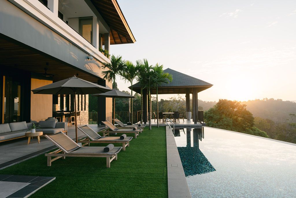 Sunset at Villa Vista