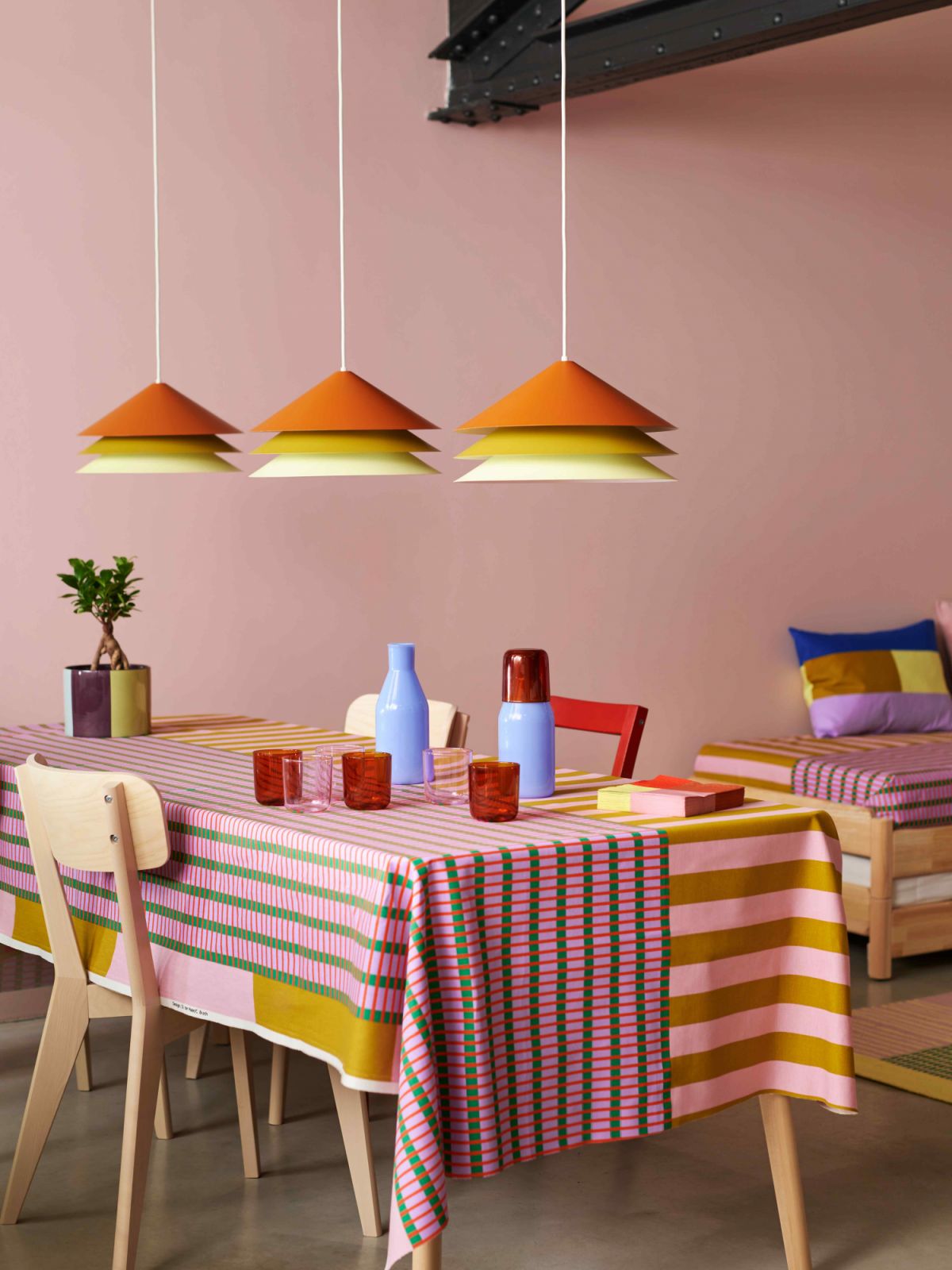 How Ikea's Tesammans collection is a colourful dopamine decor hit
