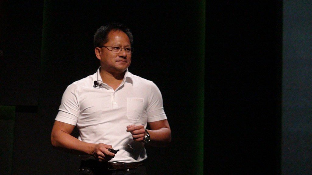 Jensen Huang at Computex Taipei in 2010