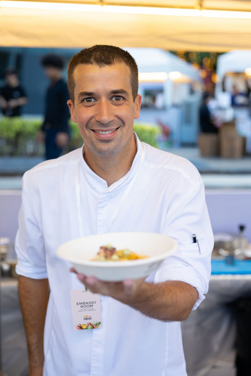 เชฟชาวคาตาลุญญา  Ferran Tadeo จาก Embassy Room - Catalan Cuisine