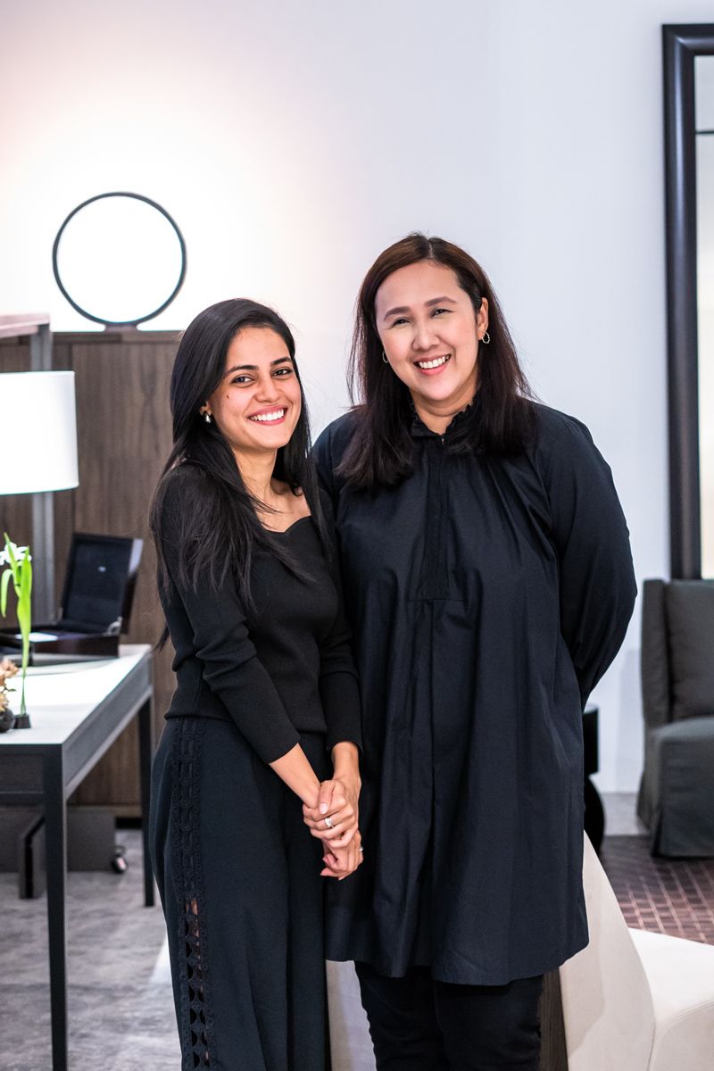 Ridhi Sharma and Farah Dilla
