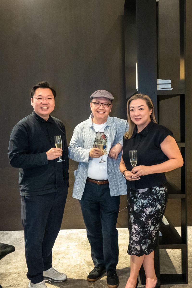 Adrian Lai, Tan Kay Ngee and Gwen Tan