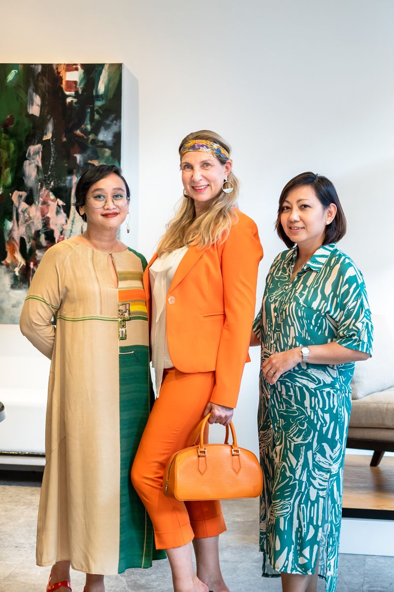 Asih Jenie, Isabelle Miaja and Christine Sipin