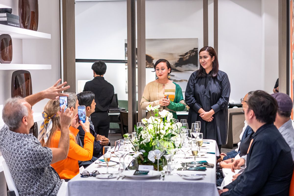 Tatler Homes and Liaigre's welcome speech