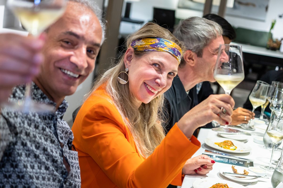 Hossein Rezai, Isabelle Miaja and Marc Webb