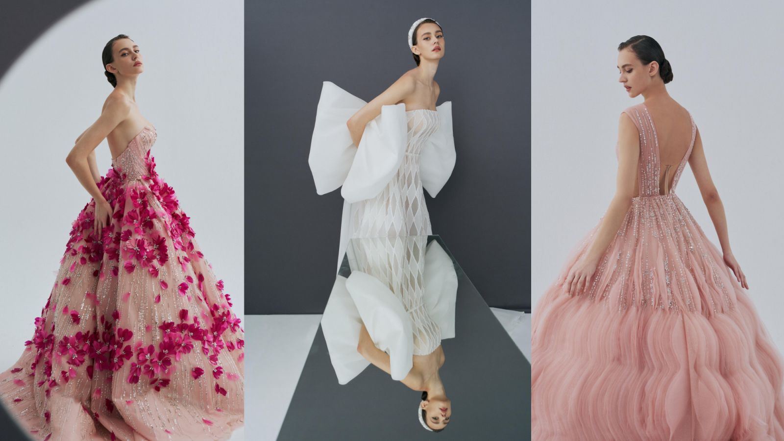 LinLi Boutique以萬花筒為靈感,推出「花鏡系列」新裝。(Photo:LinLi Boutique)