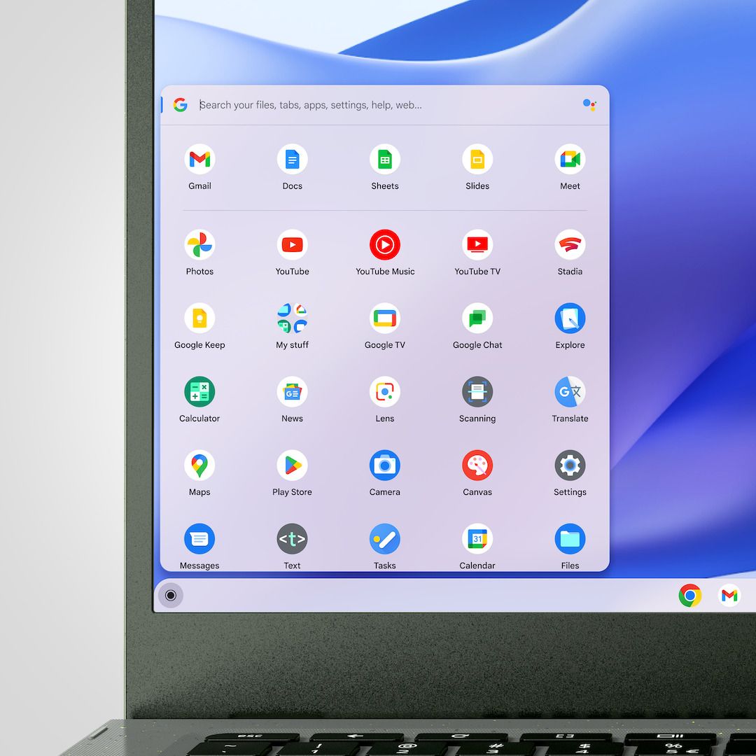 The ChromeOS is a streamlined operating system built around the Google Chrome web browser