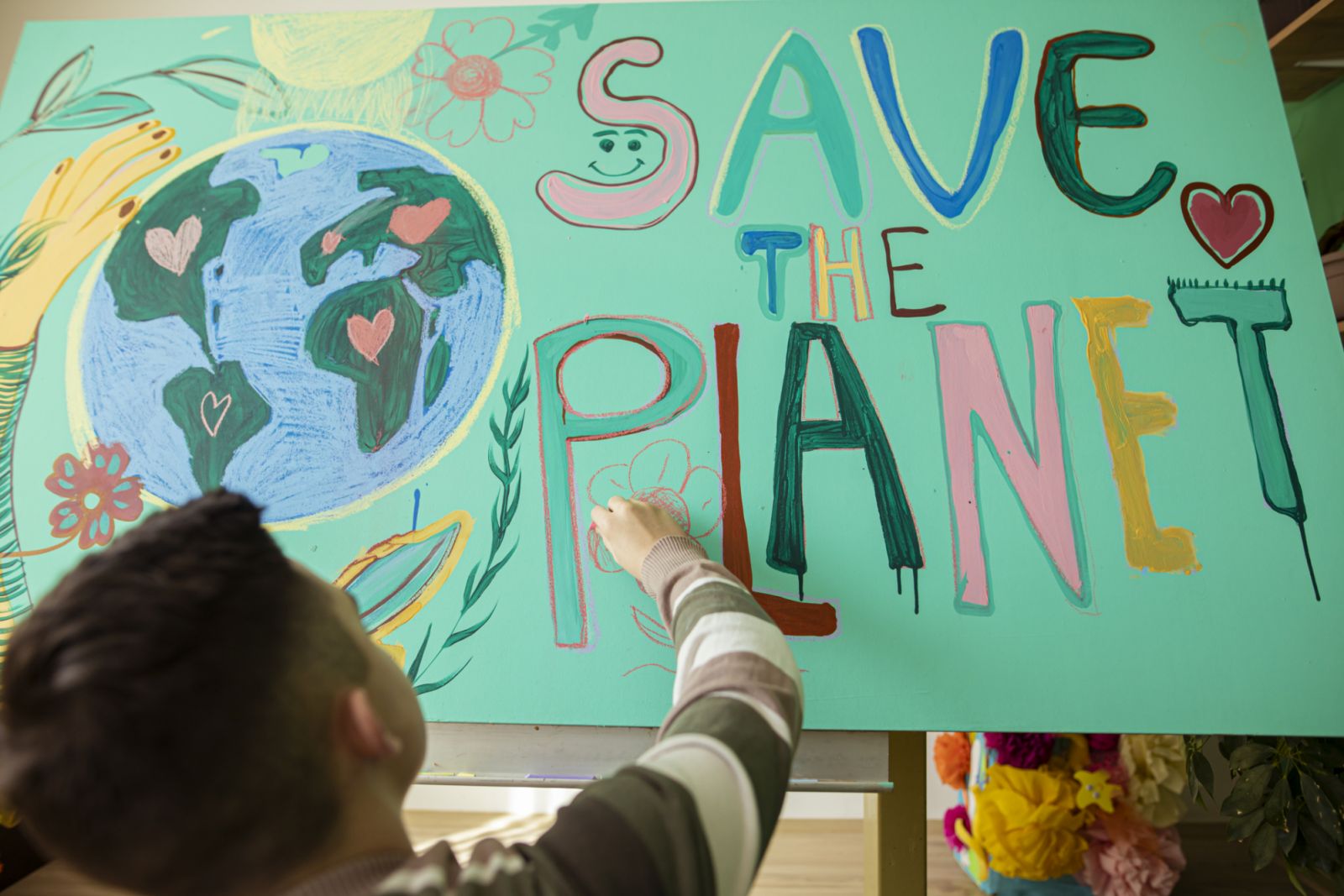 The little things like art posters can make a difference