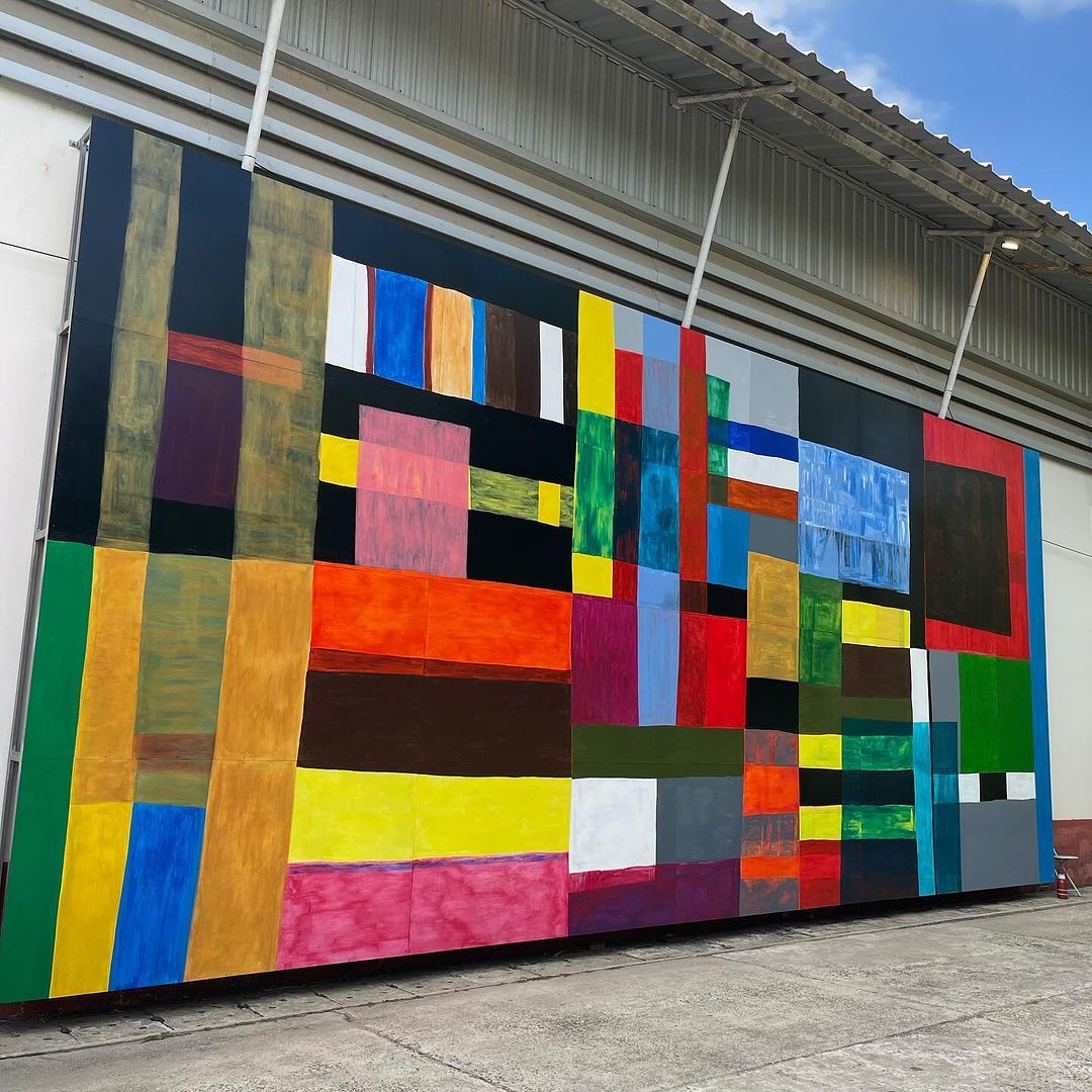 Dzidzɔ kple amenuveve by Atta Kwami, Thailand Biennale, Chiang Rai 2023