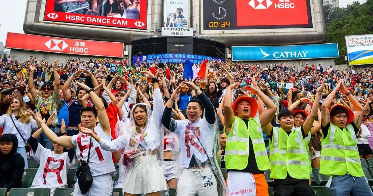The Hong Kong Rugby Sevens are back again this April (Photo: Instagram / @hksevens)