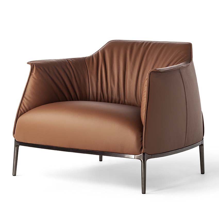 Poltrona Frau Archibald Large Armchair, Proof Living