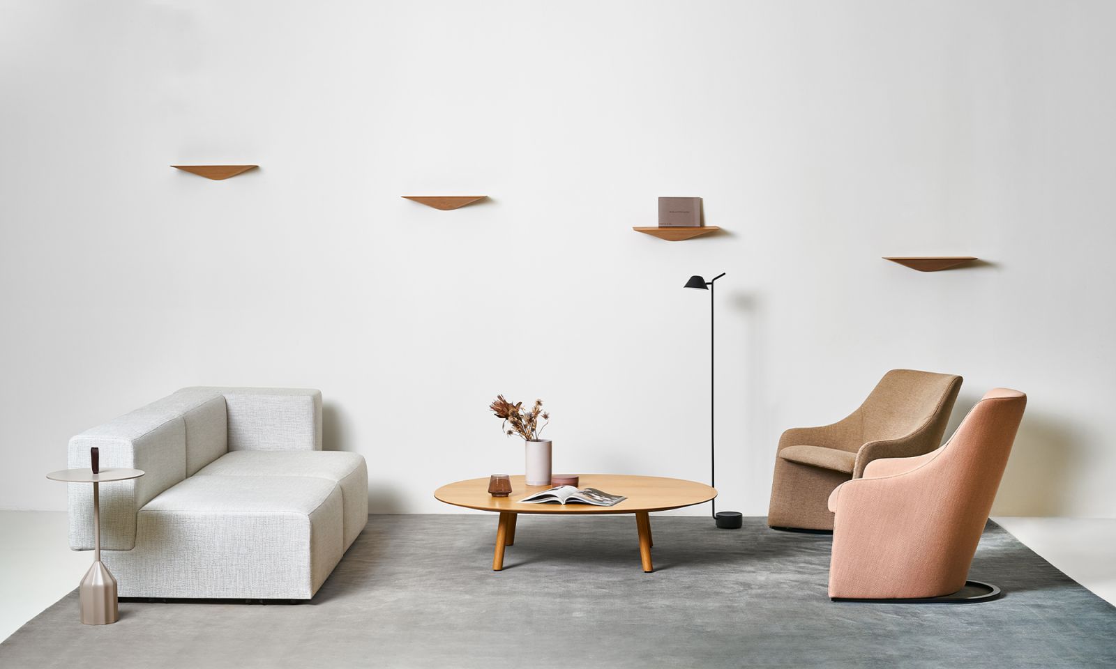 Viccarbe Maarten Low Table, Space Furniture