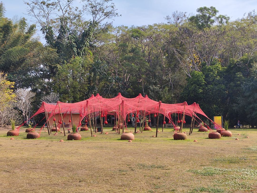 Chantdance by Ernesto Neto in Thailand Biennale, Chiang Rai 2023