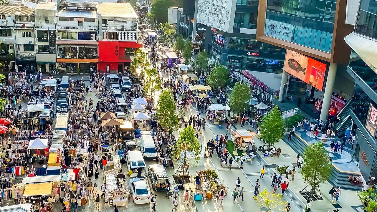 Siam Square Walking Street
