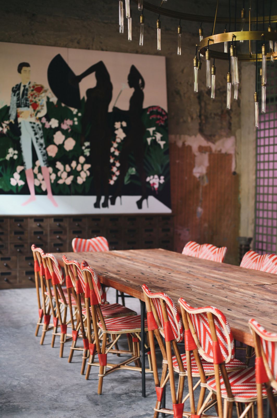 The collision of vintage charm and modern sophistication