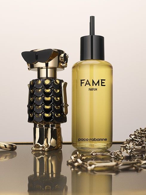 Fame Parfum, refillable perfume by Rabanne