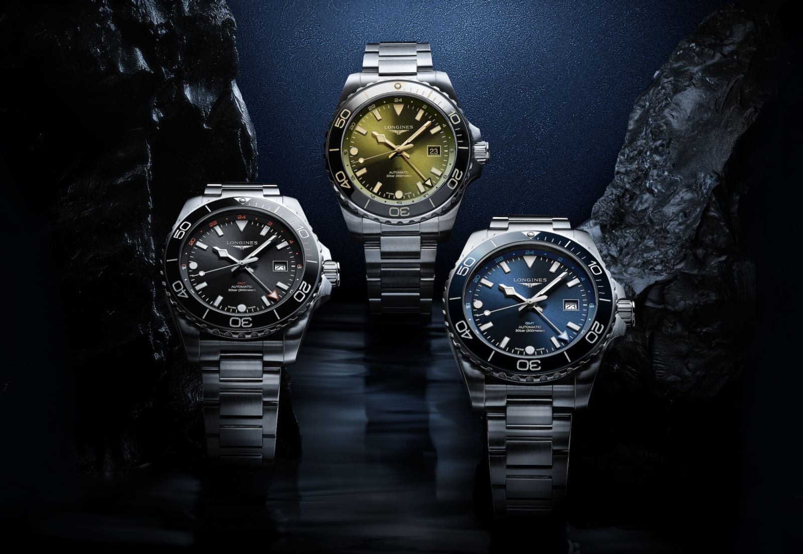 Longines HydroConquest GMT (ภาพ: Longines)